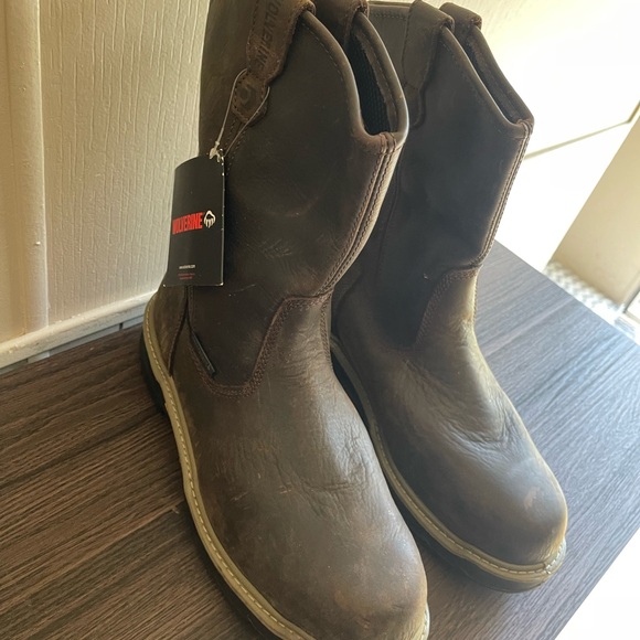 Wolverine Other - Wolverine Men's Dark Brown Leather Boots NWT